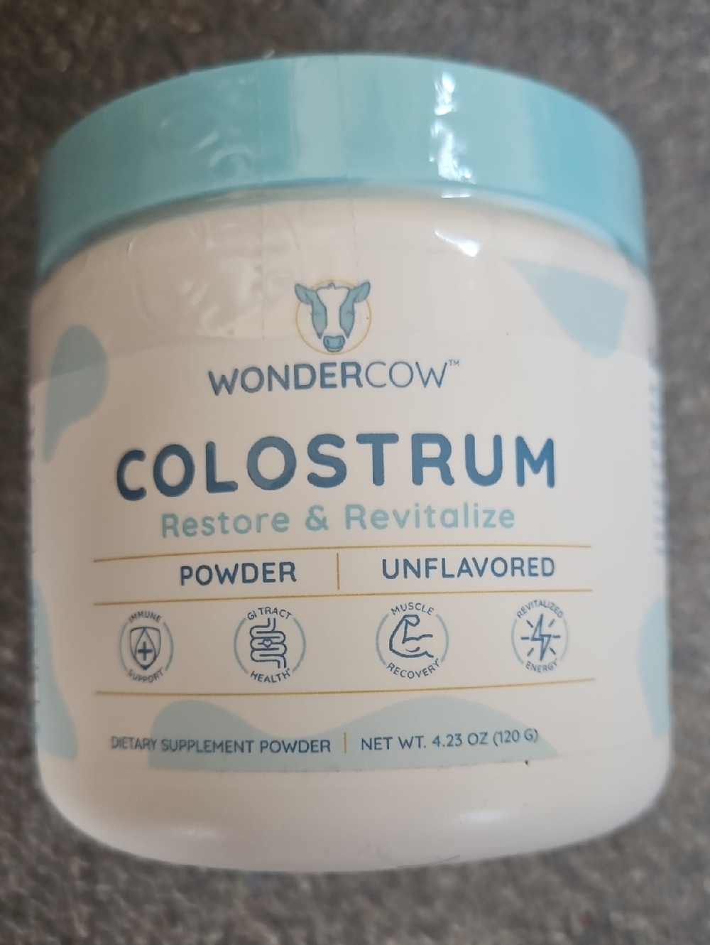 Wondercow Colostrum. Unopened. 60 Servings.